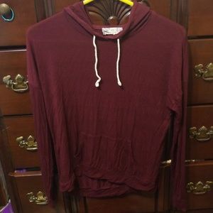 Maroon hoodie